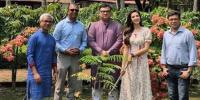 বৃক্ষরোপণ কর্মসূচিতে অংশ নিলেন বিদ্যা সিনহা মিম